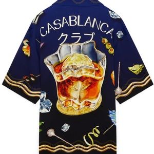 ISO Casablanca Club Nuit Viscose Shirt XXL